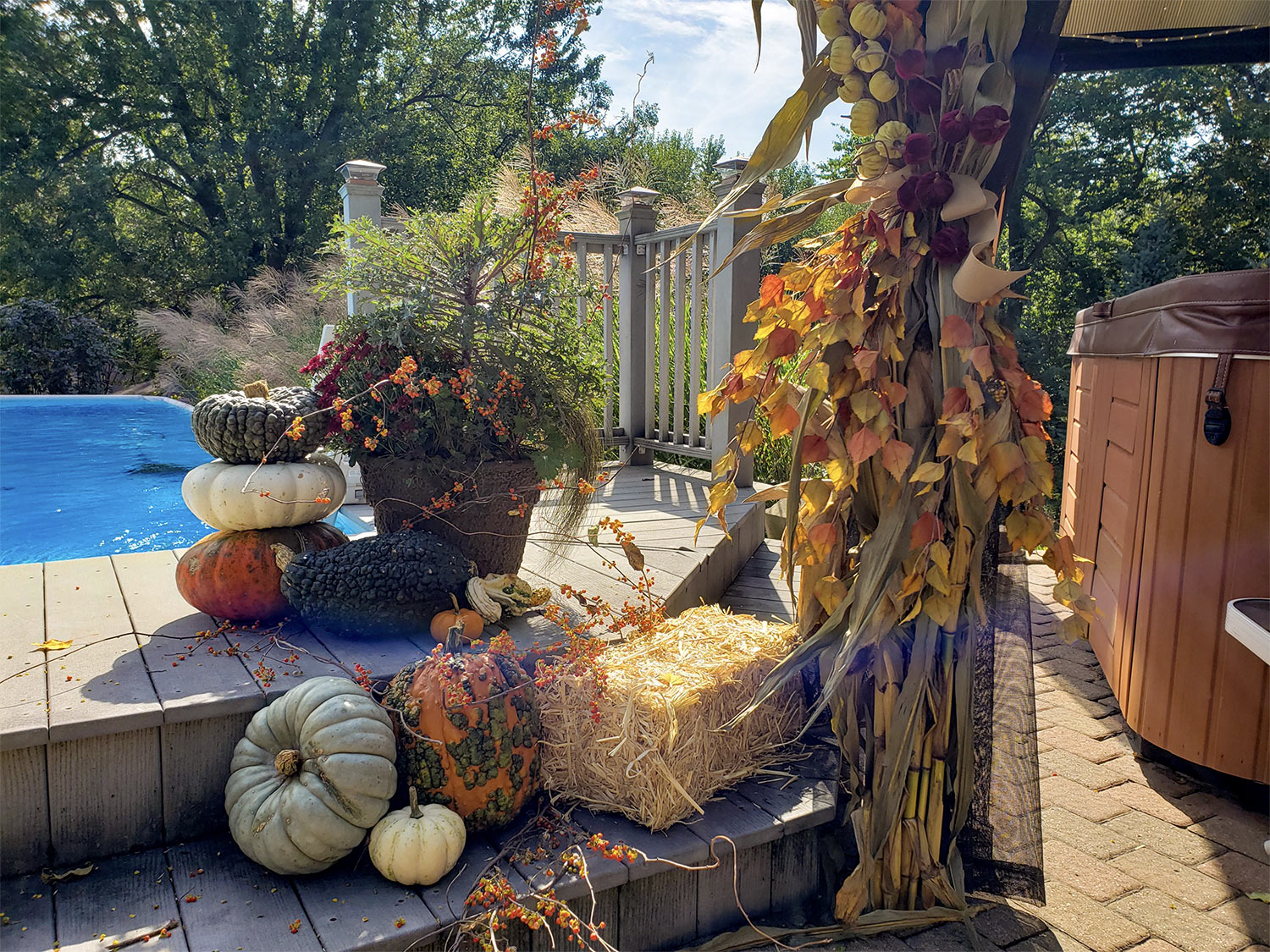 Schedule your fall d&eacute;cor appointment with LawnCare by Walter today.